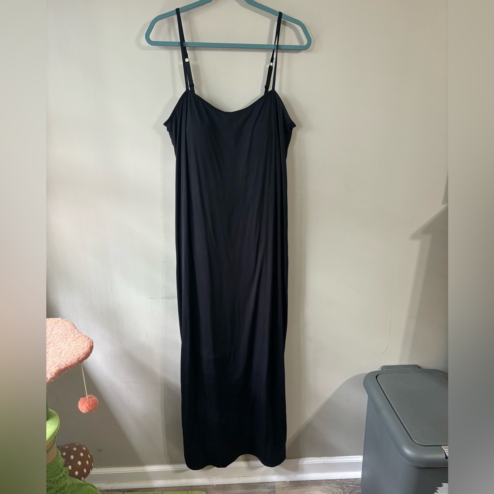 Klassy Network Black Maxi Dress